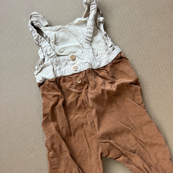 Zara viral colorblock jumpsuit - Picture 2 of 3